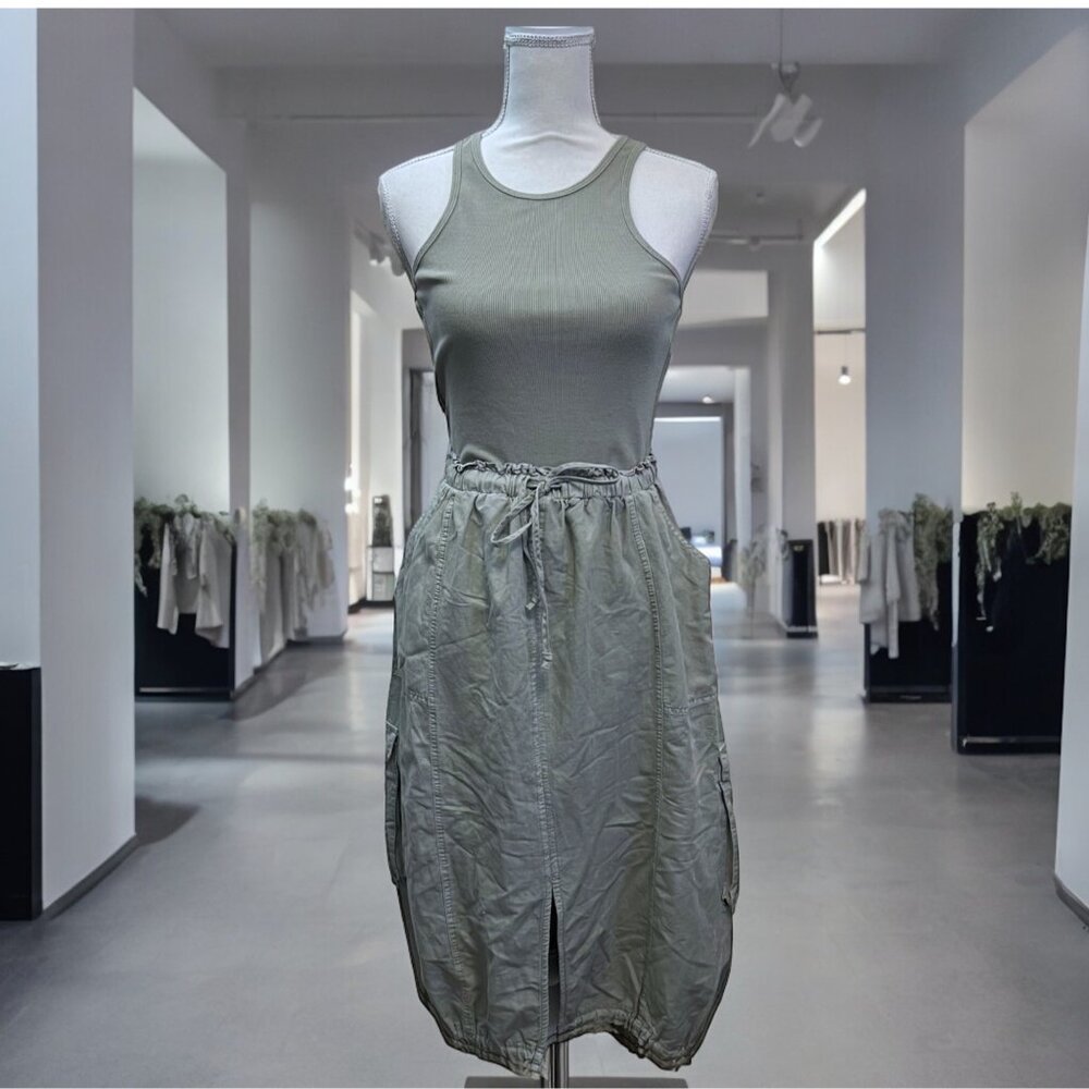 Daily Practice Be Bold Twofer Feminine Tactical Minimalist‎ Cargo Tank Dress  XS